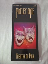 Motley Crue Theatre of Pain CD Longbox SEALED VERY RARE Elektra Records picture