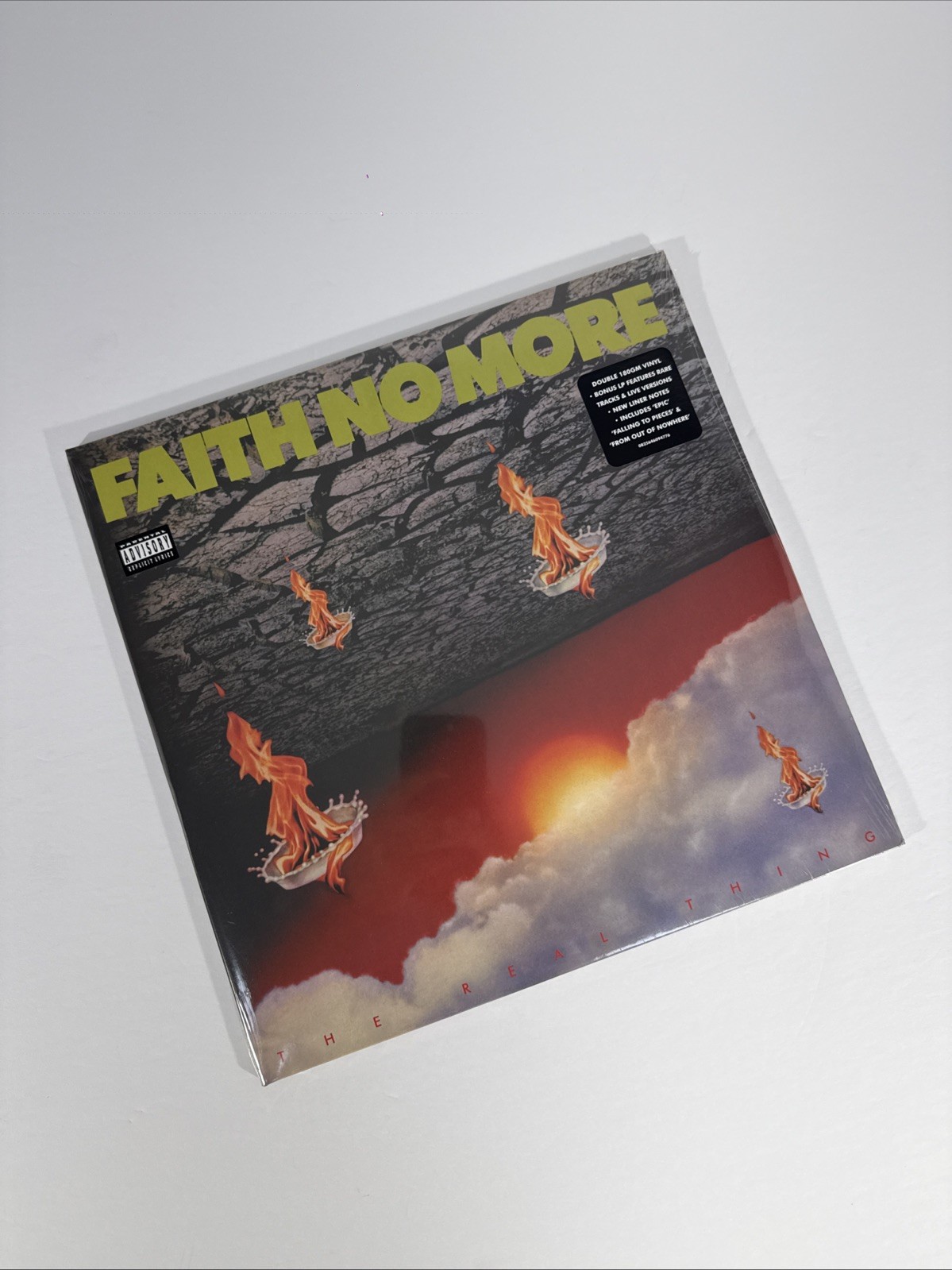 FAITH NO MORE The Real Thing SEALED 180g Gatefold 2LP - w Rare Tracks Import