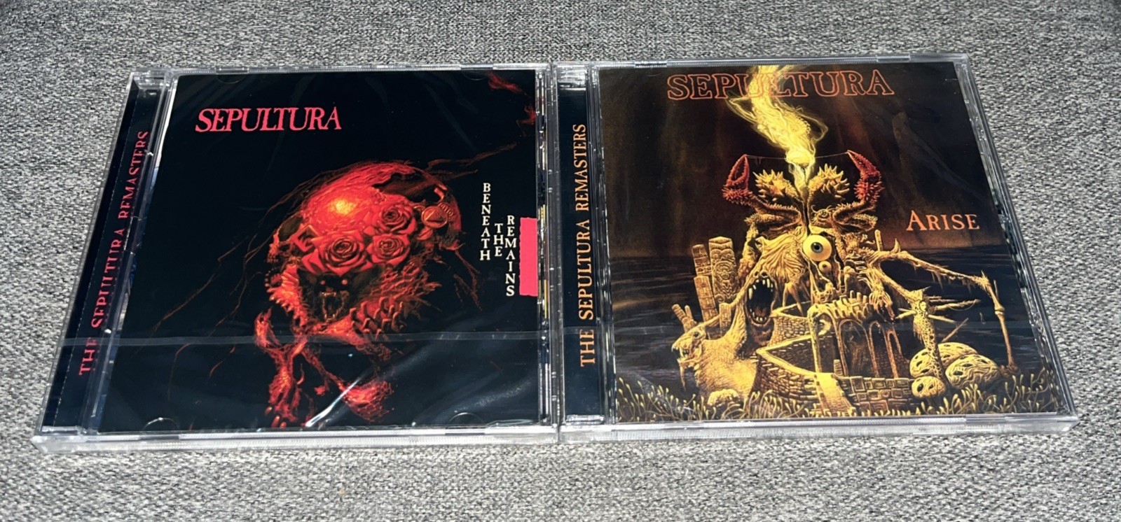Sepultura 2 CD Lot Beneath The Remains,  Arise