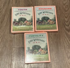 Lake Wobegon USA Garrison Keillor 1993 Cassette Tape Set Fertility Youth Rhubarb picture