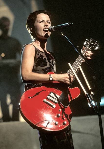 Singer Dolores O'Riordan performing with the Cranberries Wallingfo- Old Photo