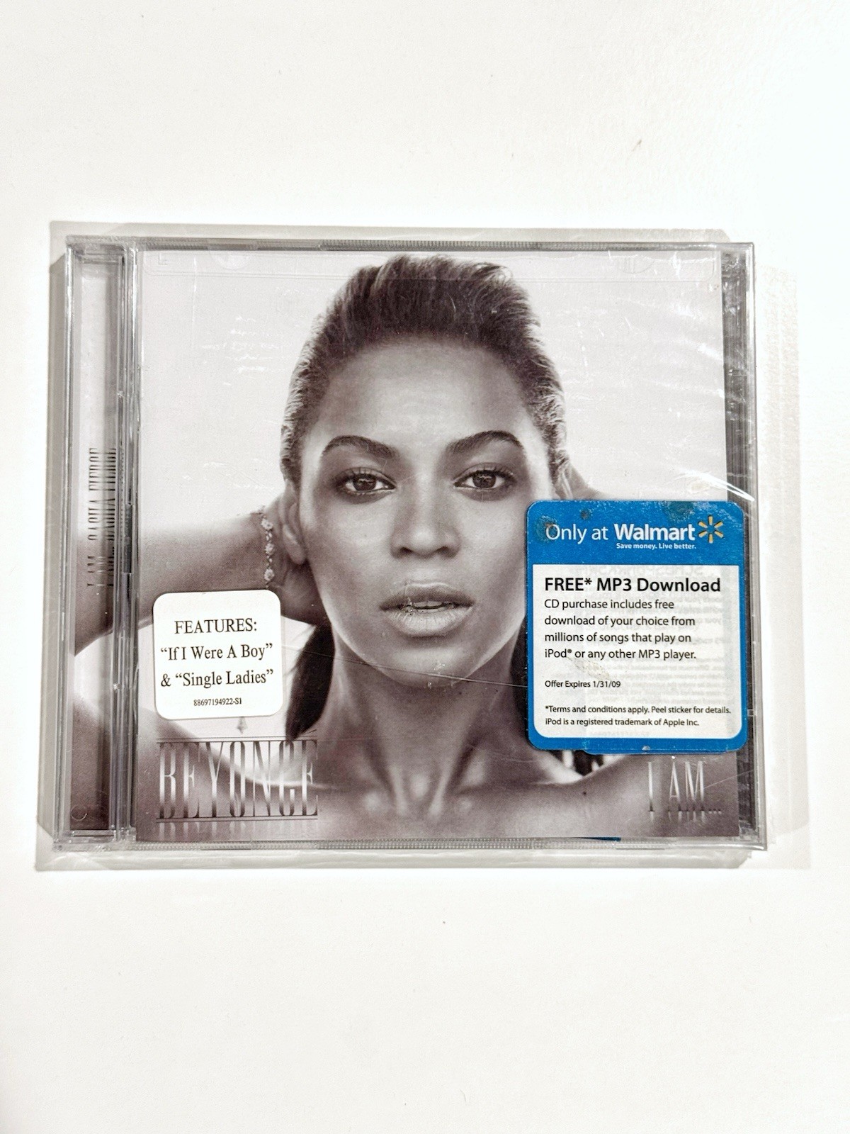 BEYONCE, I AM... SASHA FIERCE (2 CD EDITION) CD, Brand New, Cracked Front Case