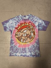 Vintage Motley Crue Tour T-shirt 1997 Generation Swine Men's Large Tie Dye picture