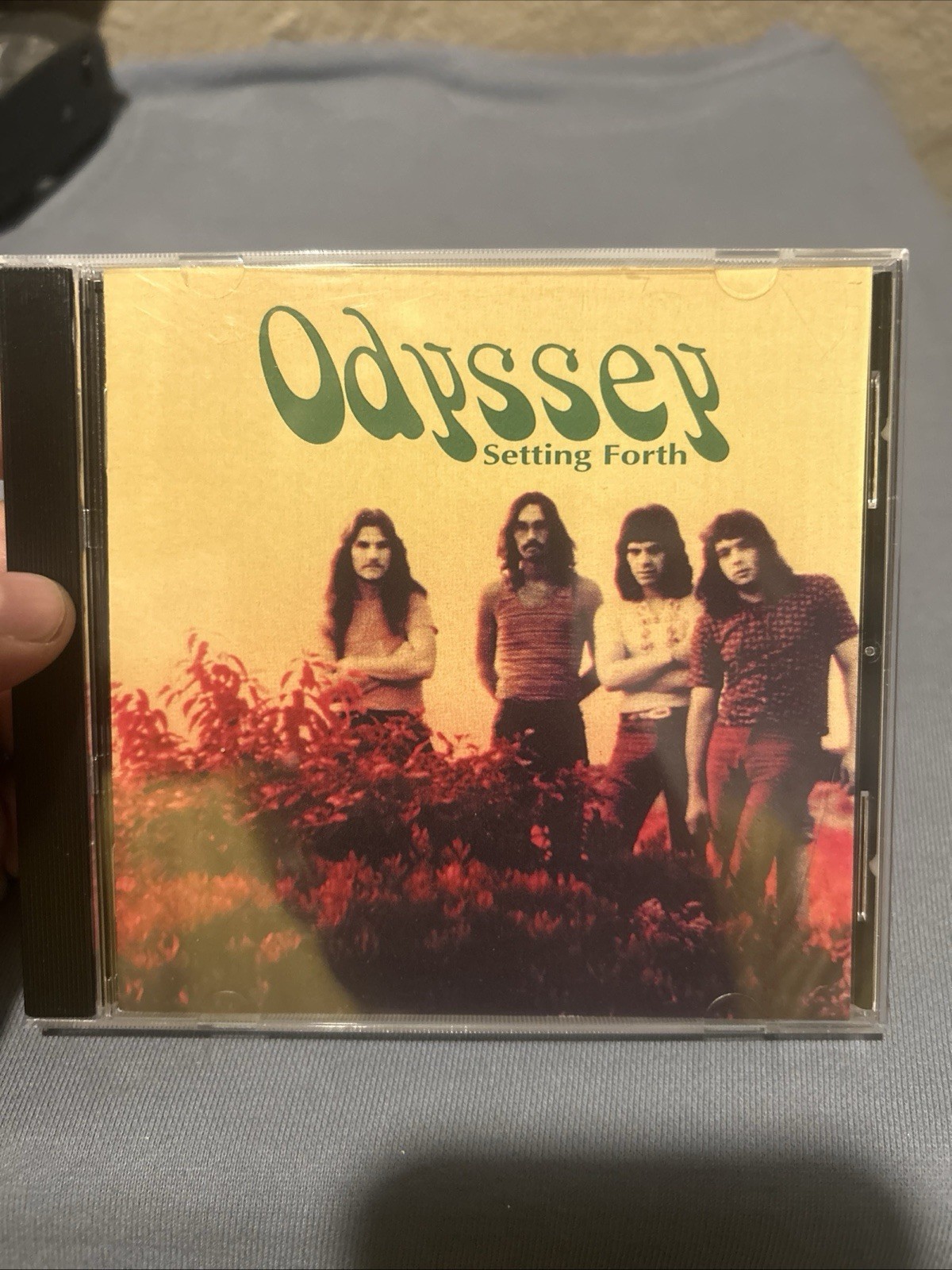 Odyssey Setting Fourth CD Early Metal Lion Production Vinny Kusy Ac FL