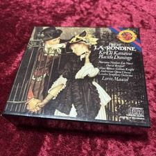 Puccini La Rondine CD Box Set Kiri Te Kanawa Placido Domingo Lorin Maazel 2 CDS picture