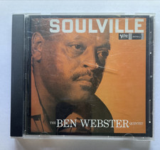 Vintage Ben Webster Quintet Soulville CD 1989 Verve Jazz Oscar Peterson 833551-2 picture