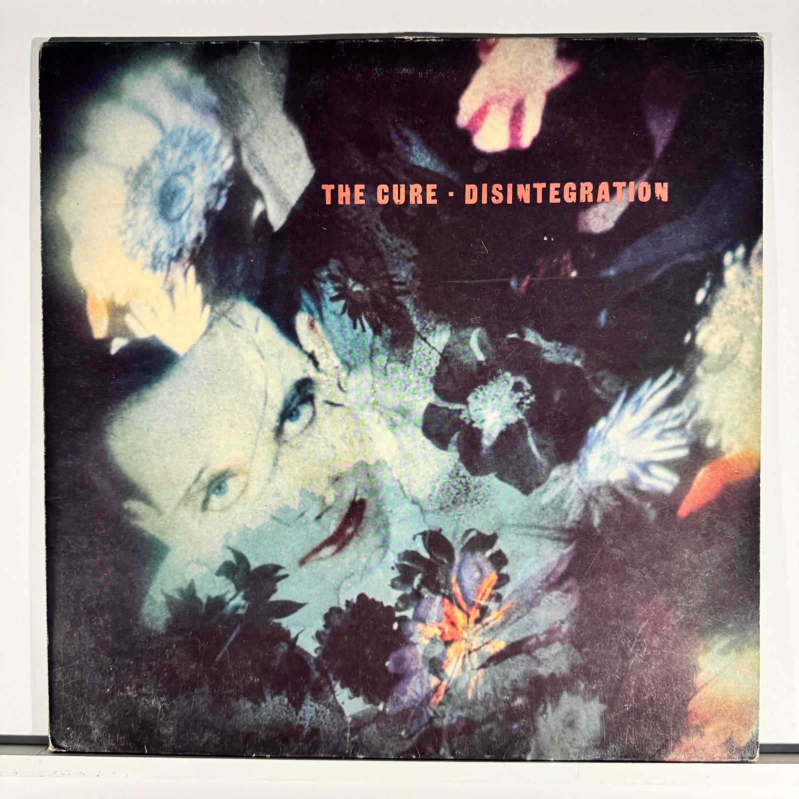 The Cure Disintegration Vinyl LP 1989 UK Fiction FIXH 14 Original Inner VG+/VG+