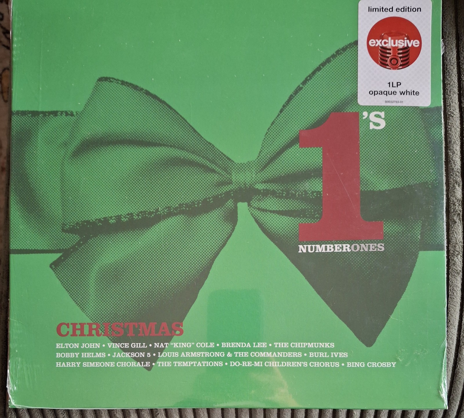 CHRISTMAS Number Ones 1\'s SEALED LP  Opaque White Vinyl 