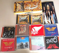 Lot of 2 Aerosmith PARTIAL CD box sets: Box of Fire (8), Pandoras Box (2) & Book picture