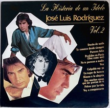 José Luis Rodríguez – La Historia De Un Idolo V II - RARE Pres CBS Colombia 1986 picture