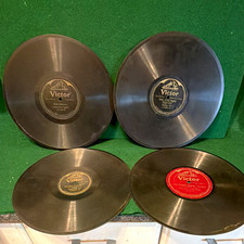 4-vtg Victor 78 RPM Record Lot picture