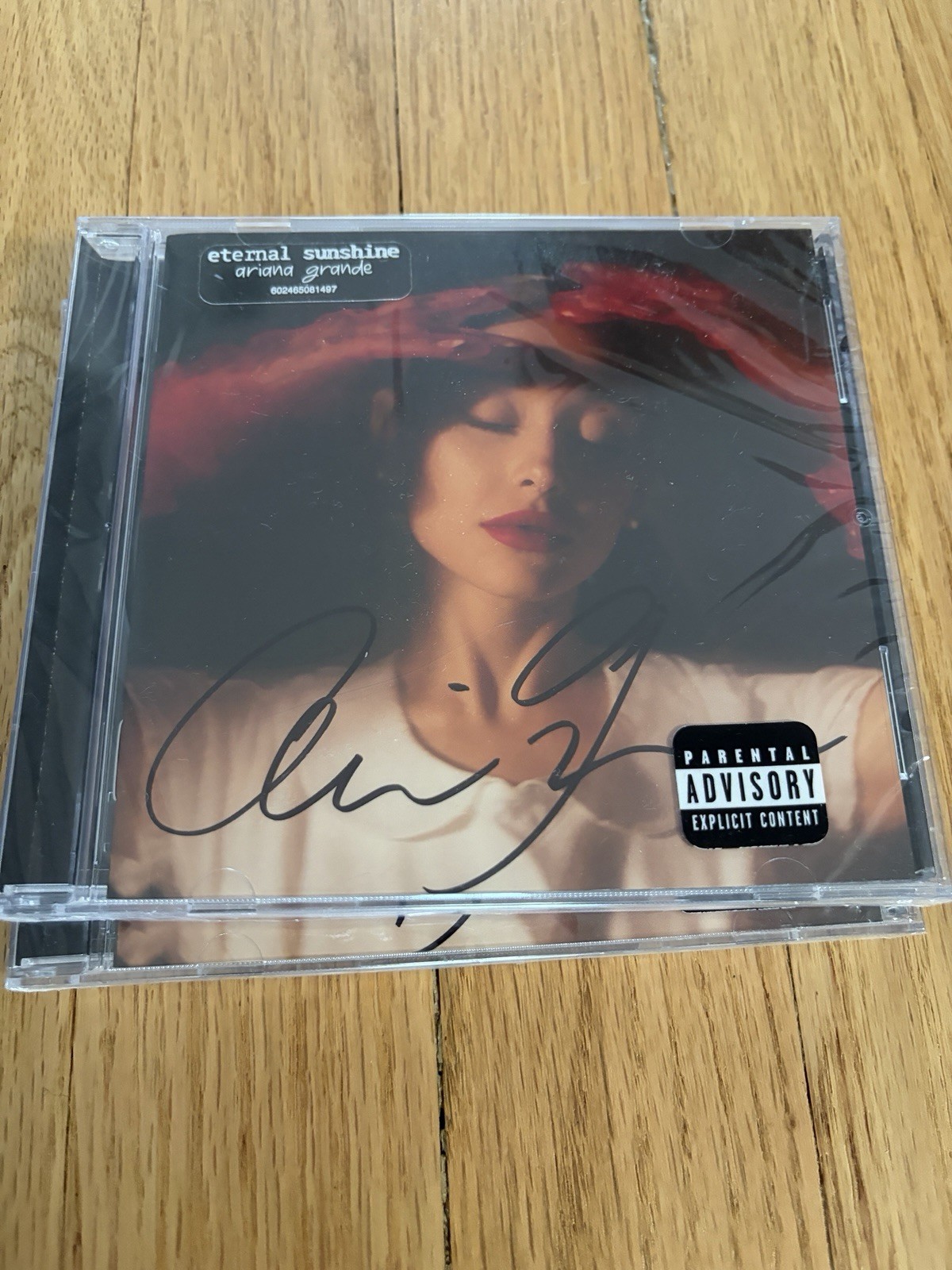 Ariana Grande Eternal Sunshine CD | SIGNED AUTOGRAPHED