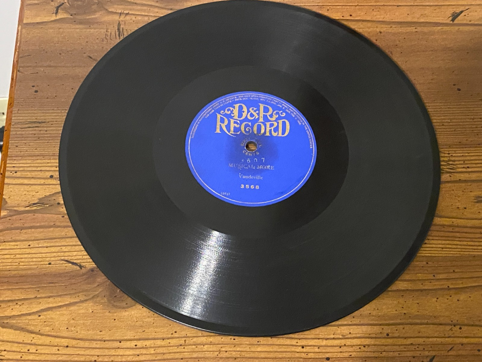 Len Spencer & Alf Holt – A Barnyard Serenade / Musical Moke 78rpm [D&R 3568] VG