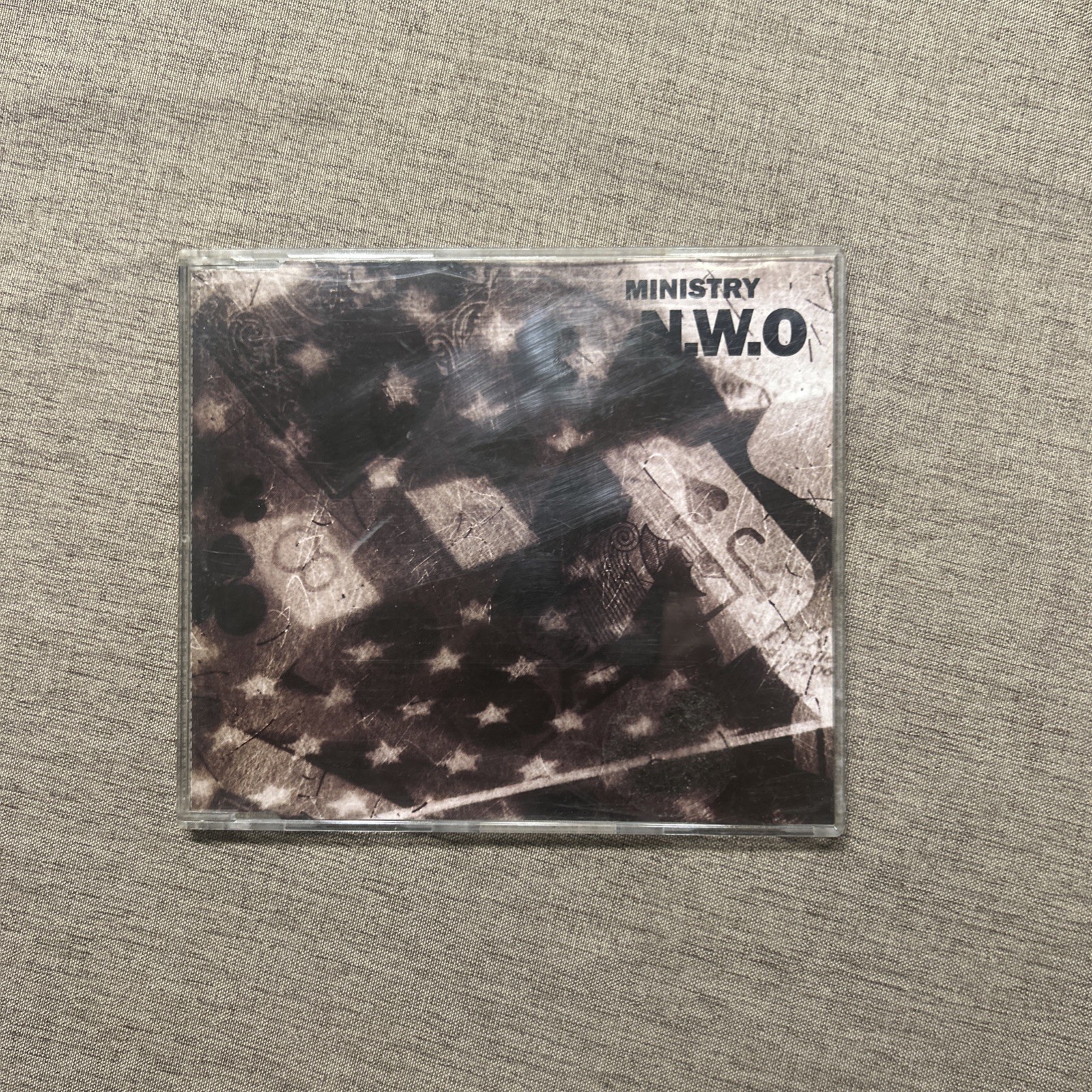 Vintage 1992 Import CD ~ Ministry N.W.O. ~ 3 Songs ~ Made In Germany ~ Sire