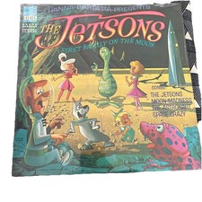 The Jetsons First Family On The Moon Hanna Barbera hlp2037 Columbia 1965 rare lp picture