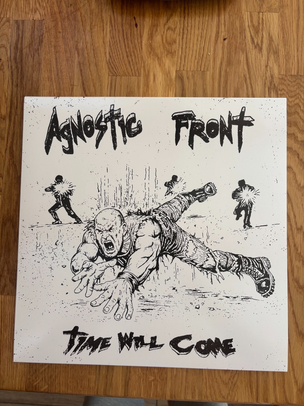 Agnostic Front - Time Will Come - Coretex Exclusive Gold Vinyl - NYHC
