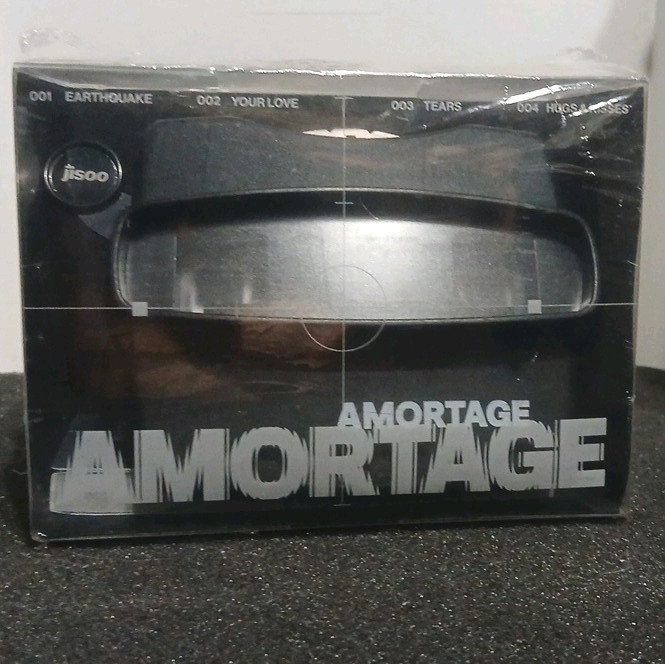BLACKPINK JISOO AMORTAGE 1st Mini Album REELS Ver NFC Sealed New Box K-Pop