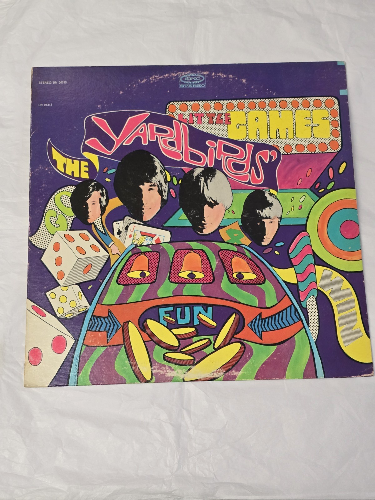 The Yardbirds, Little Games, LP, 1967 US first pressing, BN 26313, VG++