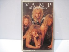 Vintage '89 HTF Vamp The Rich Don’t Rock  Glam Metal Hard Rock Tested Cassette picture