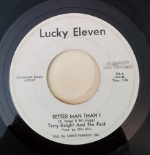 Terry Knight And The Pack BETTER MAN THAN I (PROMO GARAGE ROCK 45) #226 picture