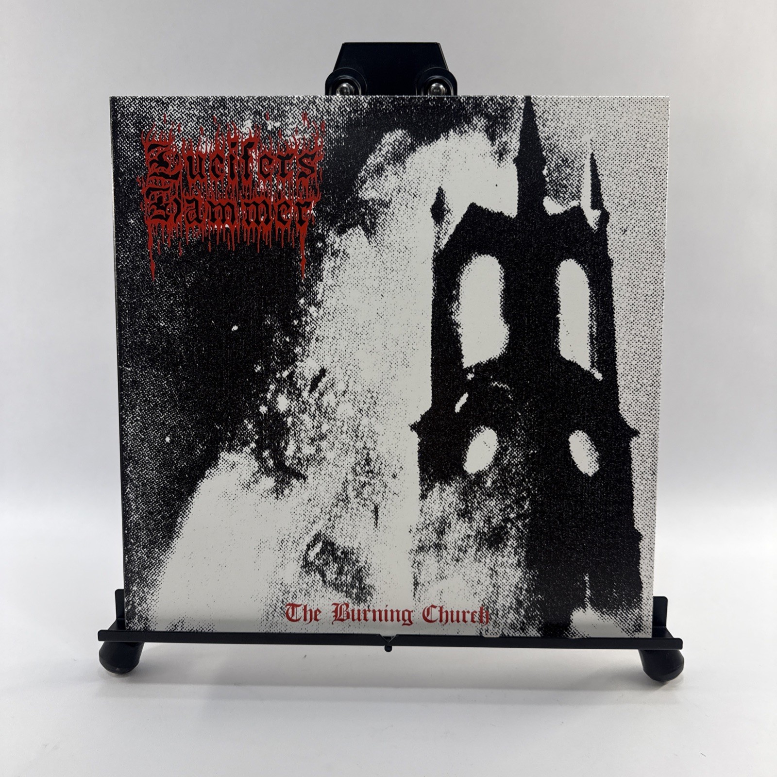 Lucifer\'s Hammer - The Burning Church 2021 Orange Vinyl LP NWN Black Metal