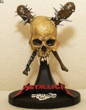 METALLICA DAMAGE INC Vintage Rare Original 1986 M.O.P SKULL Statue Only No stand picture