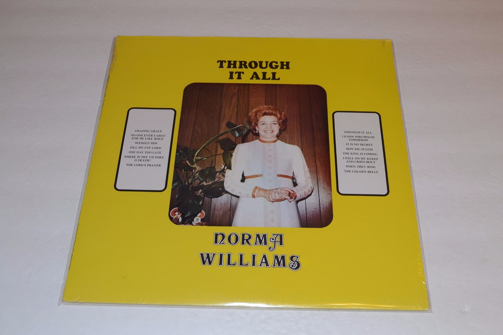 Norma Williams~Through It All~SEALED/NEW~Private Press~Christian~FAST SHIPPING