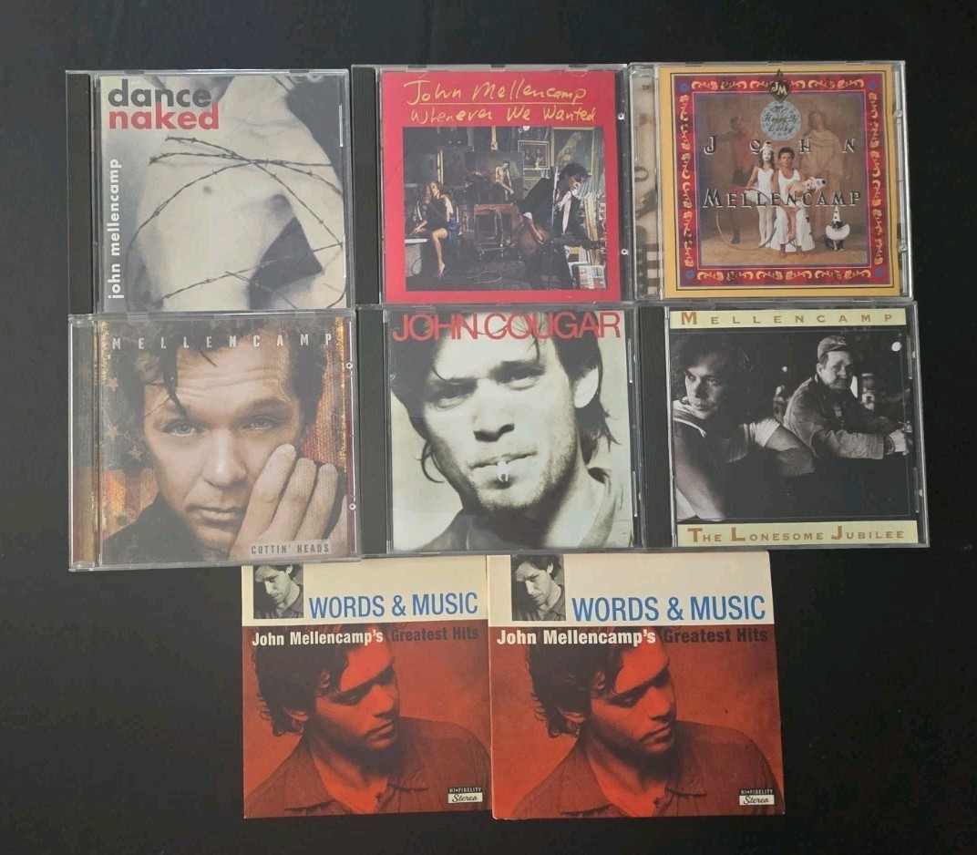 John Cougar Mellencamp Cd Lot Fast Safe Ship Great Value