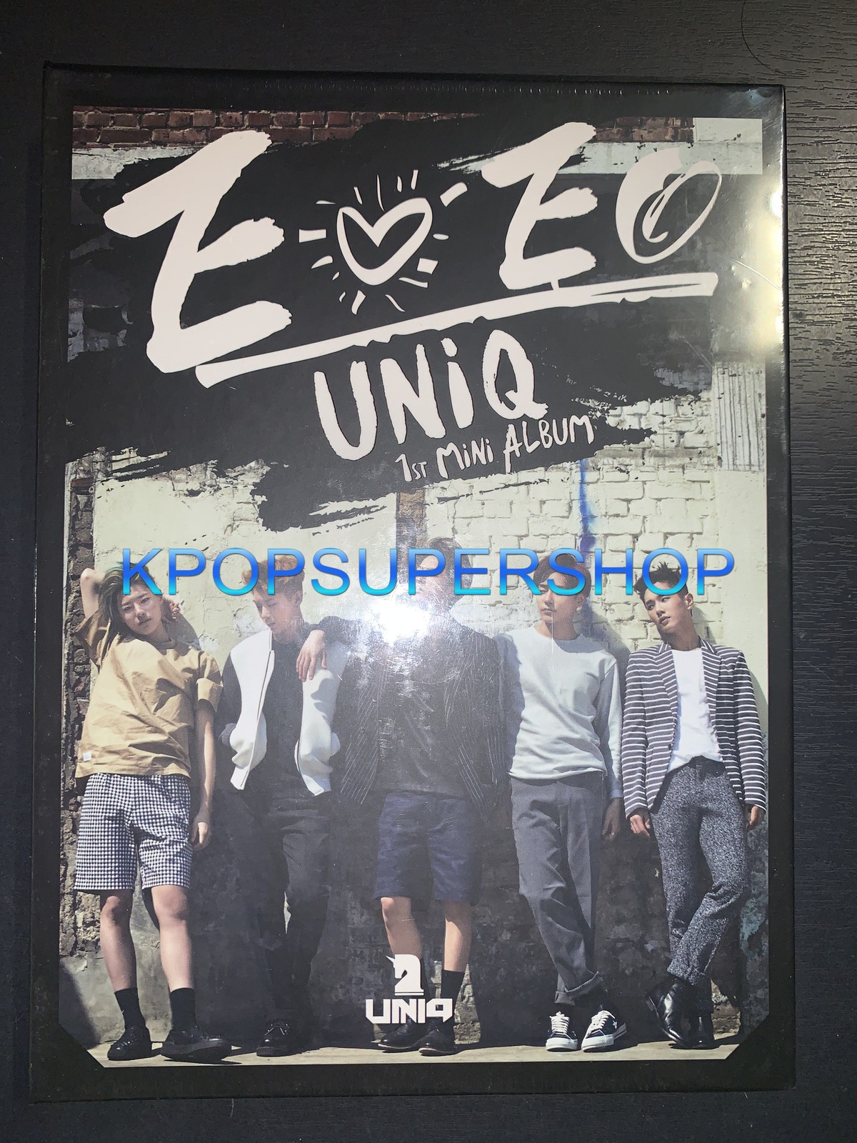 UNIQ 1st Mini Album EOEO CD Photobook Photocard New Sealed Rare OOP WOODZ