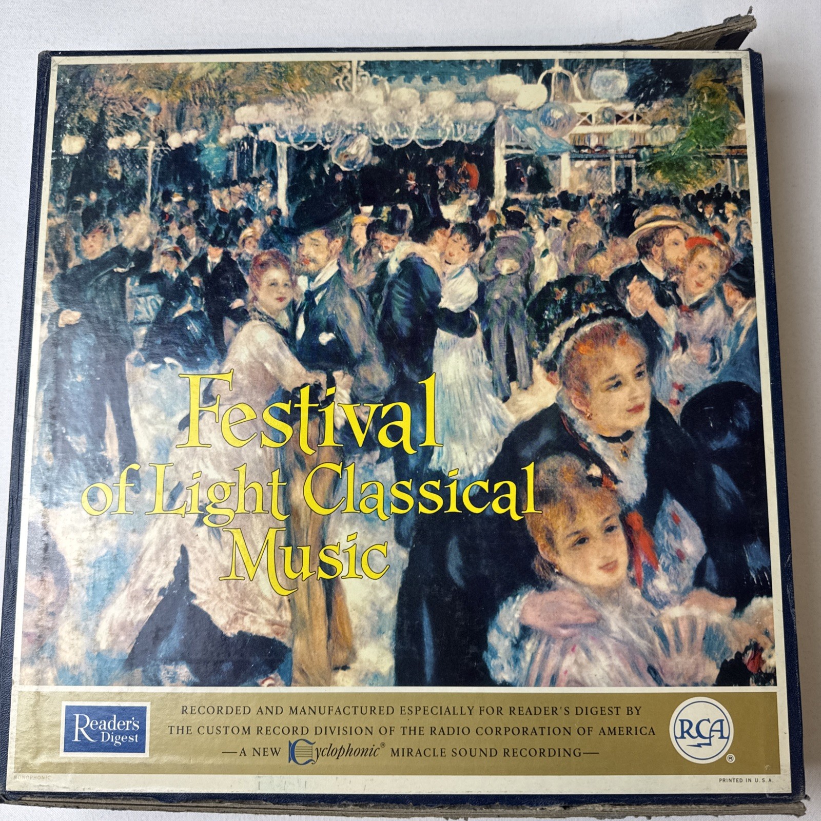 Festival of Light Classical Music Record RCA Includes Book Box Set 12