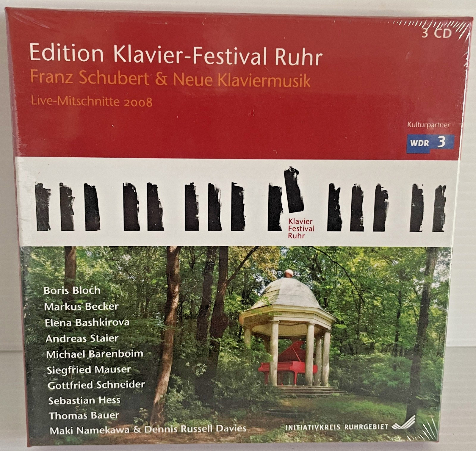 Edition Klavier-Festival Ruhr F. Schubert & N. Klaviermusik 3 CD Set Sealed NEW