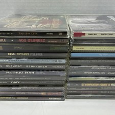 24 Rap Hip Hop CD Lot 2Pac Eminem Dr Dre Snoop DMX Outkast Juvenile Demos Dalton picture