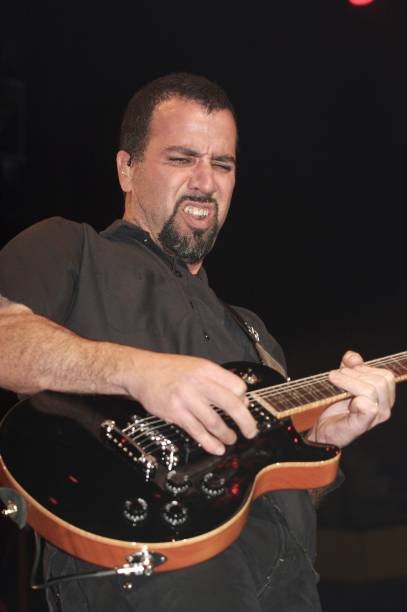 Guitarist Tony Rombola performing with Godsmack on October 19 2006 Old Photo