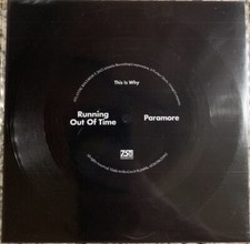 Paramore - Running Out Of Time RARE Limited Edition Flexi Disc - This Is Why picture