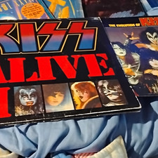 Kiss Alive II Vinyl LP Record Casablanca Rock Cardboard Sleeve picture
