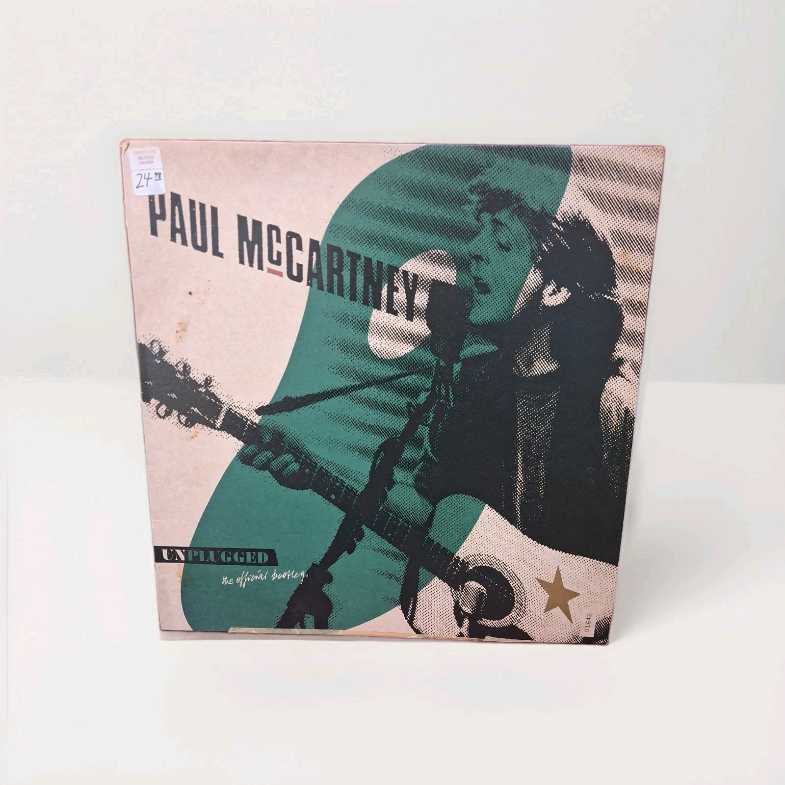 Paul McCartney Unplugged (The Official Bootleg) Vinyl Record LP UK 1991 VG