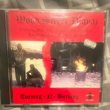 Wood Street Playaz “ Turning-N-Burning” Hip-Hop CD Album 1998 Parental Advisory picture