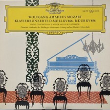 Mozart Geza Anda Piano Concertos 18 & 20 DGG LP 1966 Stereo Tulip SLPM 138917 picture