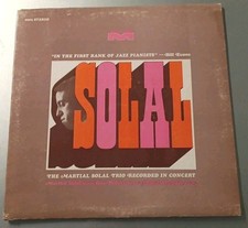 Martial Solal Trio Concert Vinyl RECORD LP Milestone MSP9002 VG+/G 1966 Jazz  picture