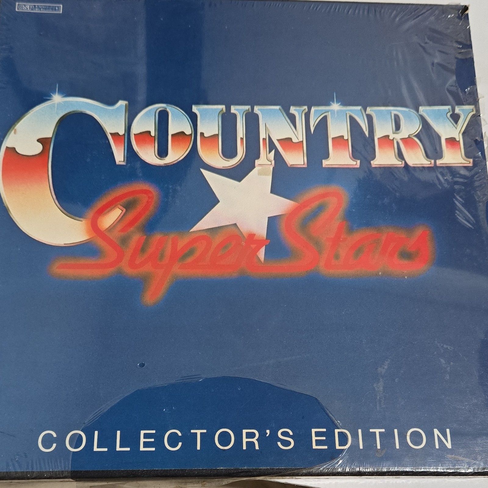 CBS Records Country Super Stars Collector\'s Edition Country Vinyl Record Box Set