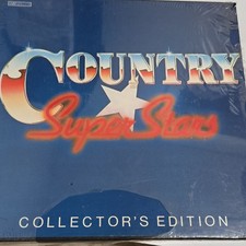 CBS Records Country Super Stars Collector's Edition Country Vinyl Record Box Set picture