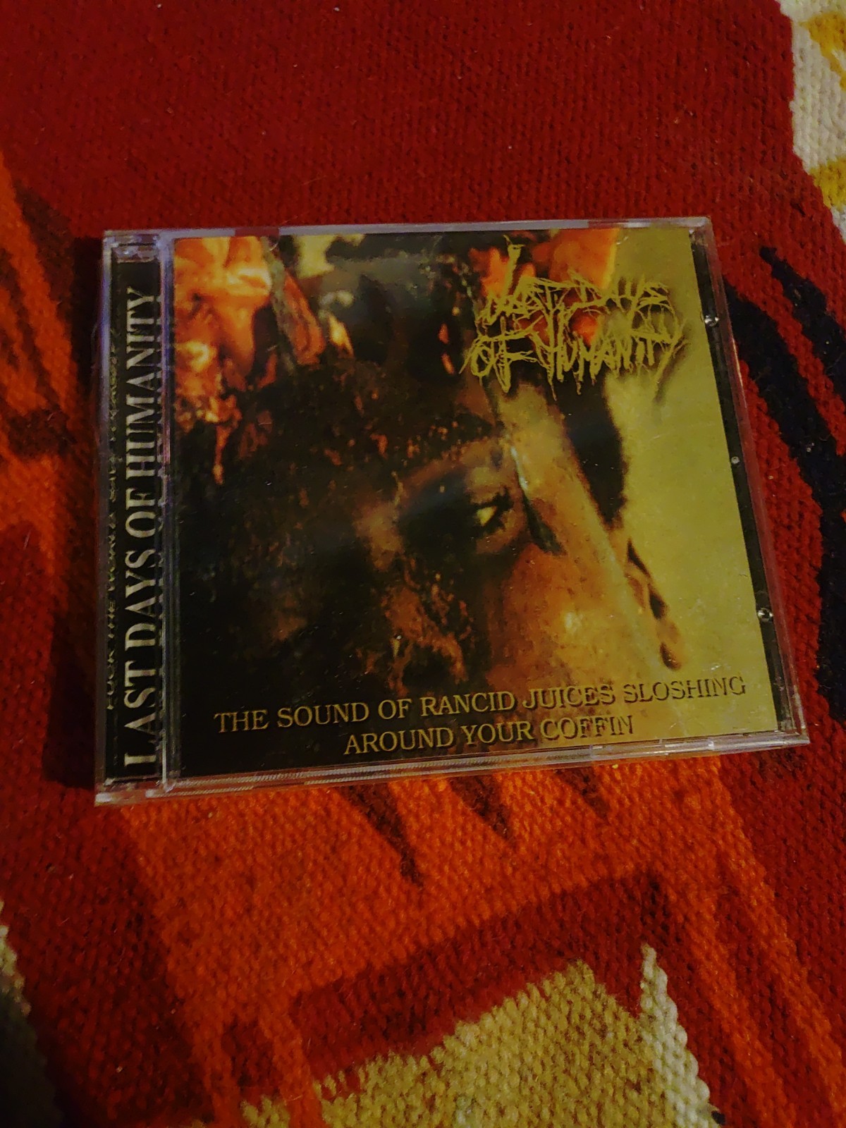 Last Days Of Humanity The Sound Of Rancid Juices Sloshing OG PRESS SEALED RARE