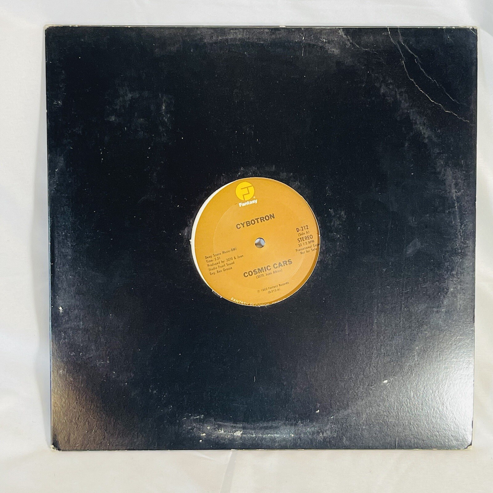 Cybotron - Cosmic Cars (Promo 12” Electro Techno 1982 Fantasy D-212