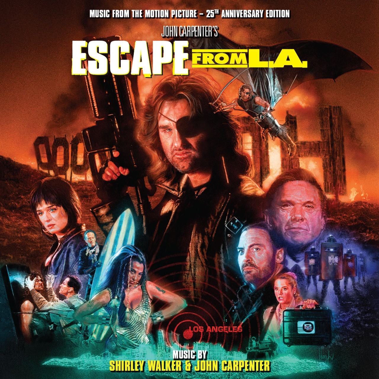 ESCAPE FROM LA 25TH ANNIVERSARY EXPANDED SOUNDTRACK CD