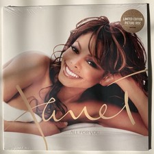 Brand New/SEALED Janet Jackson Album All For You Picture Disc 2xLP Vinyl Record picture