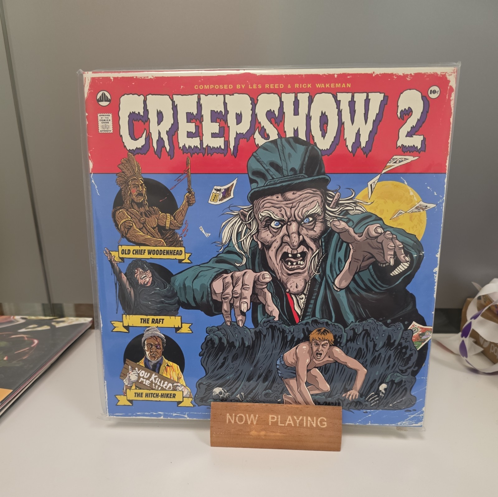 Creepshow 2: Waxwork Records Double LP Soundtrack Vinyl, 12
