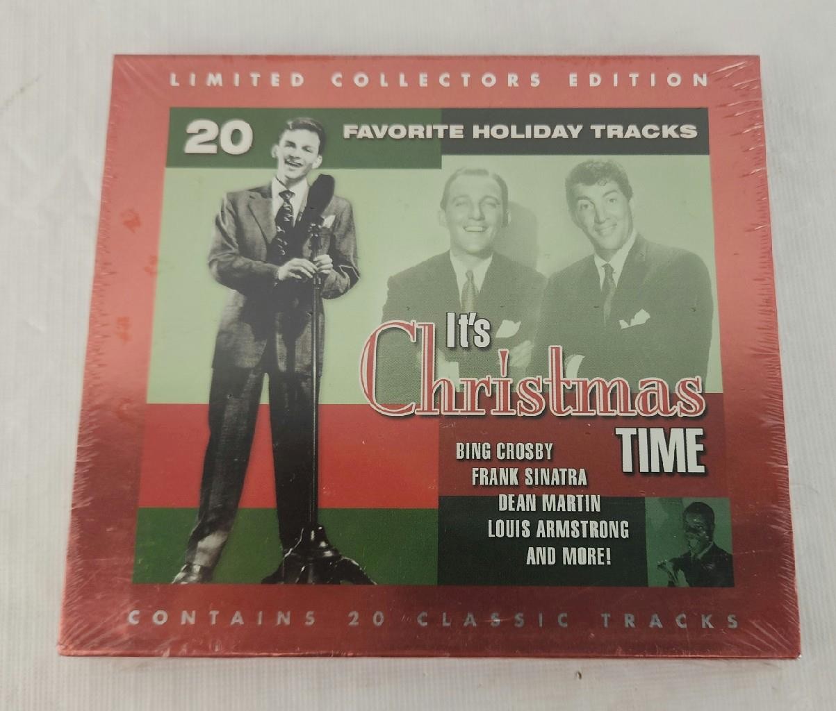 It\'s Christmas Time 20 Favorite Holiday Tracks Limited Collectors Edition CD New