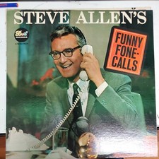 Steve Allen’s Funny Fone Calls Dot Records DLP 3472 33 RPM vinyl LP picture