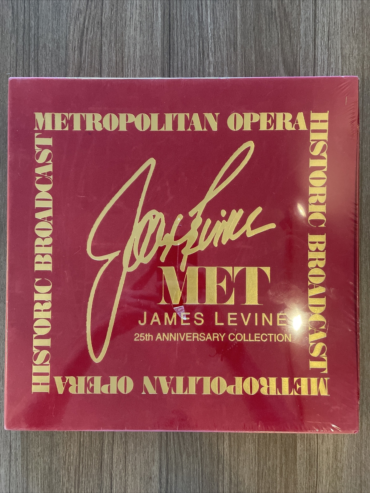 Met Metropolitan Opera James Levine 25th Anniversary Collection Box Set Sealed