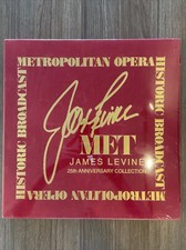 Met Metropolitan Opera James Levine 25th Anniversary Collection Box Set Sealed picture